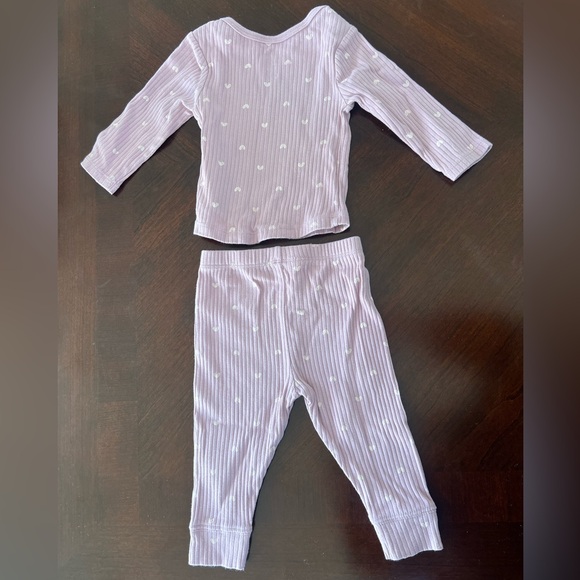 Heart Ribbed Set - Picture 3 of 5